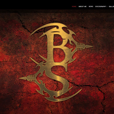 Screenshot of the demo website